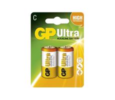 2 szt. Bateria alkaliczna C GP ULTRA 1,5V