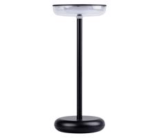 37311 - LED Ściemnialna lampa z możliwością ładowania FLUXY LED/1,7W/1800 mAh IP44 czarny