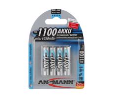 Ansmann 07521 Micro AAA - 4 sztuki baterie ładowane AAA NiMH1,2V/1050mAh