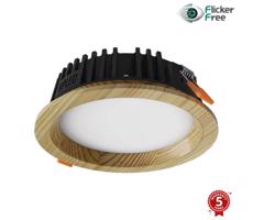 APLED - LED Oświetlenie RONDO WOODLINE LED/6W/230V 3000K śr. 15 cm sosna solidne drewno