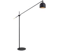 Argon 4735 - Lampa podłogowa DETROIT 1xE27/15W/230V czarny