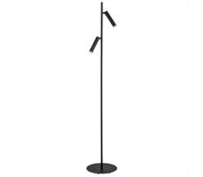 Argon 7082 - Lampa podłogowa TORRE 2xG9/6W/230V czarny