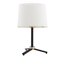 Argon 8319 - Lampa stołowa CAVALINO 1xE27/15W/230V 39 cm kremowy/czarne