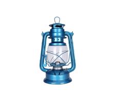 Brilagi - Lampa naftowa LANTERN 28 cm niebieska