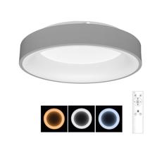 Brilagi - LED Ściemniany plafon LED/40W/230V 3000-6500K grey + pilot