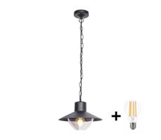 Brilagi - LED Zewnętrzna lampa wisząca VEERLE 1xE27/60W/230V IP44