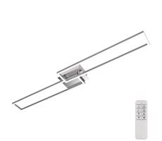 Brilo - LED Ściemnialny żyrandol natynkowy FRAME 2xLED/20W/230V + pilot