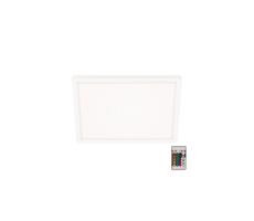 Briloner 7091-416 - LED RGBW Ściemnialny plafon SLIM LED/22W/230V + pilot