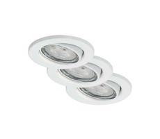 Briloner 7149-036-ZESTAW 3×LED Ściemnialne oświetlenie łazienkowe 1xGU10/5W/230V IP23