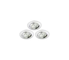 Briloner 8312-039 - ZESTAW 3x LED Łazienkowa oprawa wpuszczana LED/5W/230V IP23