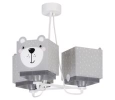 Dalber 64577 - Żyrandol dziecięcy LITTLE TEDDY 3xE27/60W/230V