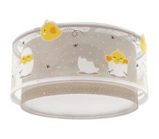 Dalber 76876 - Plafon dziecięcy BABY CHICK 2xE27/15W/230V