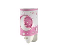 DALBER D-63235LS - LED Lampka do gniazdka PINK MOON LED/0,5W