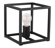 Eglo 43034 - Lampa stołowa ELDRICK 1xE27/40W/230V czarne