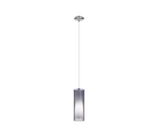 EGLO 90304 - Lampa wisząca PINTO NERO 1 x E27/60W przyciemnione szkło