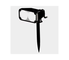 Eglo 93385 - Lampa zewnętrzna NEMA1 2xGU10/3W/230V IP44