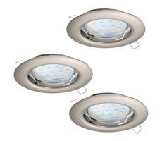 Eglo 94237 - Zestaw 3x LED Oprawa wpuszczana PENETO 3xGU10-LED/3W/230V