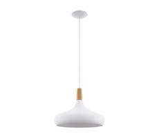 Eglo 96983 - Lampa wisząca SABINAR 1xE27/60W/230V śr. 40 cm biała