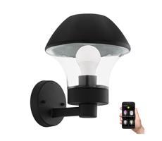 Eglo 97446 - LED Ściemnialne oświetlenie zewnętrzne VERLUCCA-C 1xE27/9W/230V IP44 Bluetooth