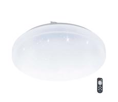 Eglo 98294 - LED Ściemnialne oświetlenie łazienkowe FRANIA-A LED/12W/230V IP44 + pilot