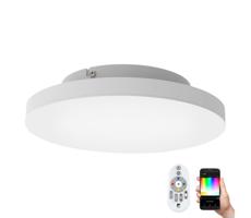 Eglo 99118 - Ściemniana lampa sufitowa LED RGB TURCONA-C LED/15W/230V + RC