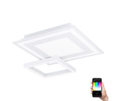 Eglo 99311 - LED RGB Oświetlenie sufitowe SAVATAEILA-C LED/20W/230V + Pilot