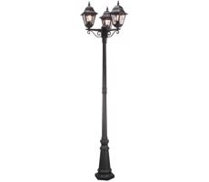 Elstead - Lampa zewnętrzna NORFOLK 3xE27/100W/230V IP43 czarny