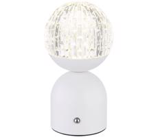 Globo 21007W - LED Ściemnialna dotykowa lampa stołowa JULSY LED/2W/5V biała