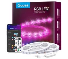 Govee - Wi-Fi RGB Inteligentna taśma LED 15m + pilot zdalnego sterowania