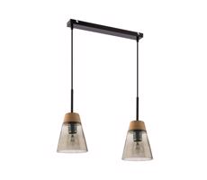 Jupiter 1544 - DM 2 DY - Lampa wisząca DOMINO 2xE27/60W