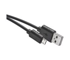 Kabel USB Złącze USB 2.0 A / złącze micro USB B czarny