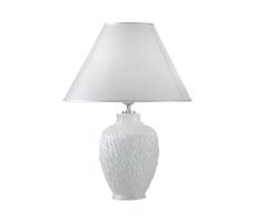 Kolarz A1340.70 - Lampa stołowa CHIARA 1xE27/100W/230V biała średnica 30 cm