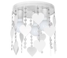 Lampa dziecięca ELZA hearts 3xE27/60W/230V