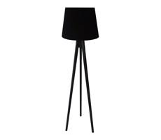 Lampa podłogowa CONE 1xE27/60W/230V wenge czarny