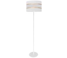 Lampa podłogowa HELEN 1xE27/60W/230V biały/złoty