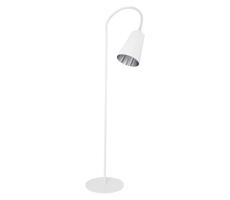 Lampa podłogowa WIRE 1xE27/15W/230V biały/srebrny