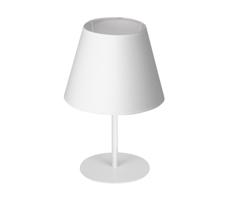 Lampa stołowa ARDEN 1xE27/60W/230V śr. 20 cm biały