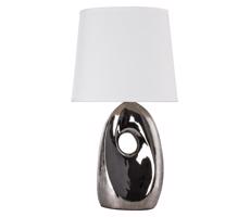 Lampa stołowa HIERRO 1xE27/60W/230V biały/chrom błyszczący