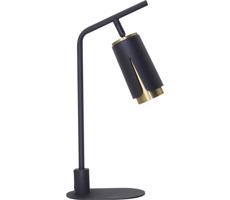 Lampa stołowa KWIAT 1xGU10/8W/230V czarna