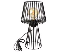 Lampa stołowa TORRI 1xE27/15W/230V czarna