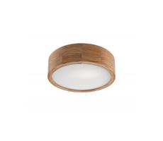 Lampa sufitowa OAK 1xE27/60W/230V dąb ø 27,5 cm - FSC certyfikowano