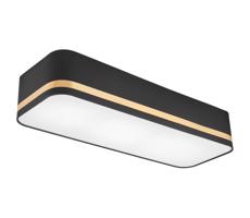 Lampa sufitowa SIRJA SQUARE STRIPE 3xE27/15W/230V czarna/złota