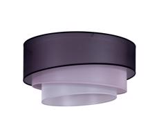 - Lampa sufitowa TRIO 1xE27/15W/230V śr. 45 cm czarny/różowy/srebrny