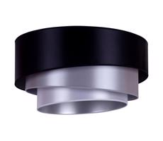 - Lampa sufitowa TRIO 3xE27/15W/230V śr. 60 cm czarny/srebrny