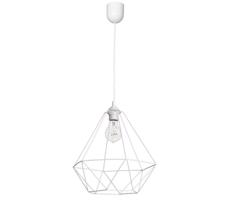 Lampa wisząca BASKET 1xE27/60W/230V biały