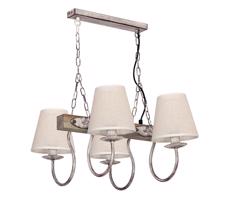 Lampa wisząca CARIN 4xE14/60W/230V szara