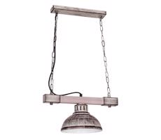 Lampa wisząca HAKON 1xE27/60W/230V szara