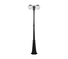 Lampa zewnętrzna 2xE27/60W/230V IP44 199 cm czarna