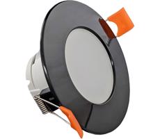 Łazienkowa oprawa wpuszczana LED/5W/230V 3000K IP65 czarna