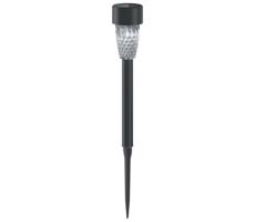 - LED Lampa solarna LED/0,006W/1,2V 29,7 cm czarny 6500K IP44